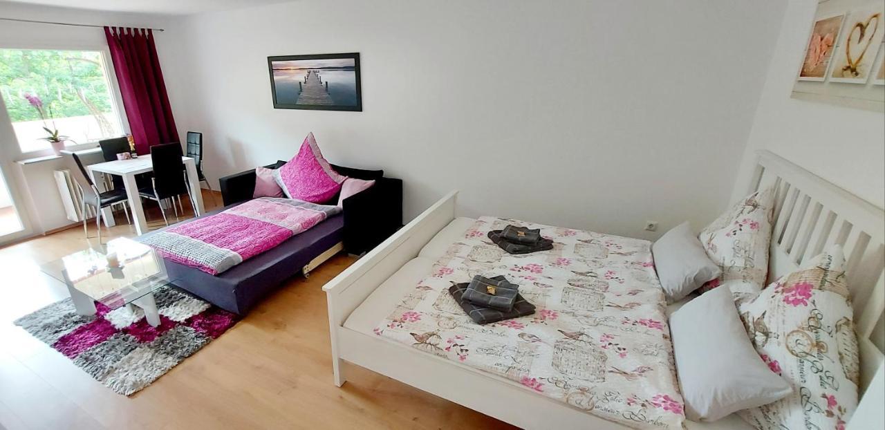Ferienwohnung Am Waldsee Mit Schwimmbad 게른스바흐 외부 사진